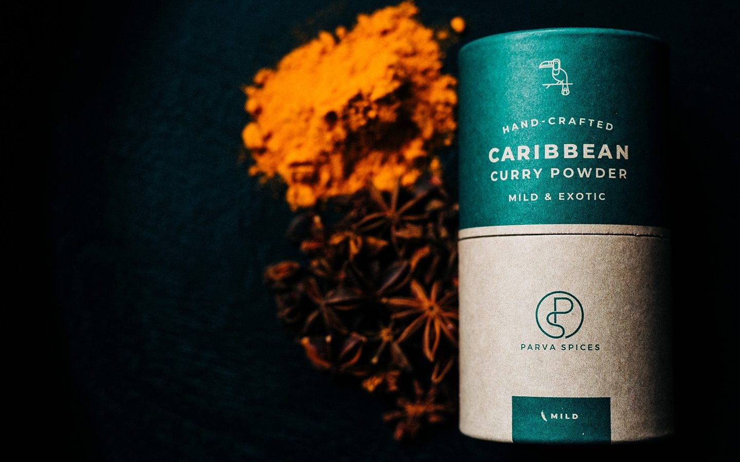 Parva Spices - Brand & Packaging - Caribean side