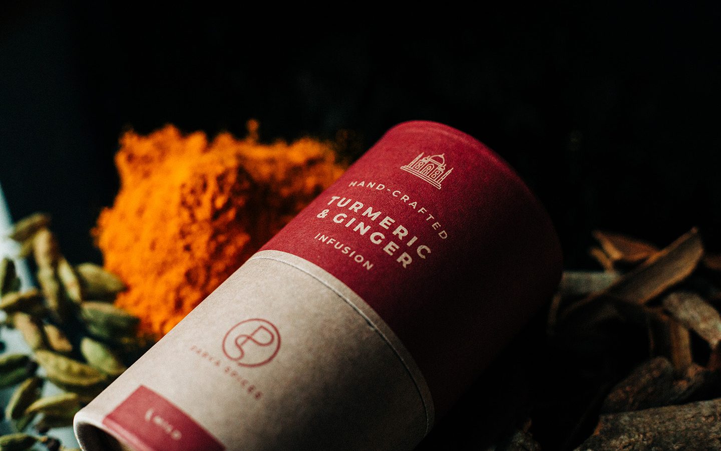 Parva Spices - Brand & Packaging - Turmeric 45