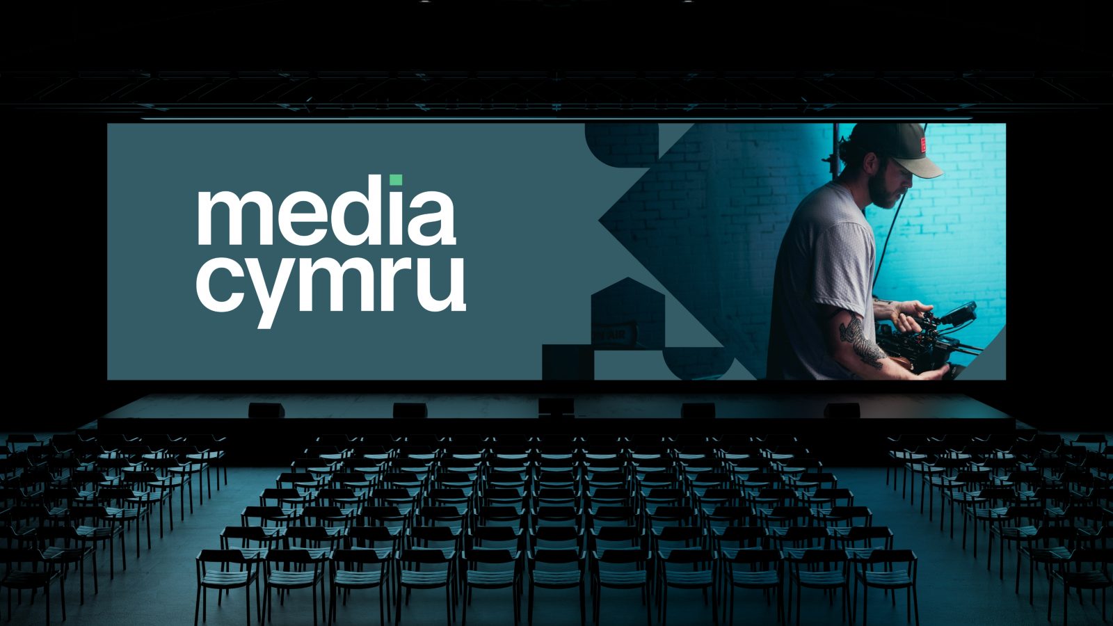 media Cymru - conference stage