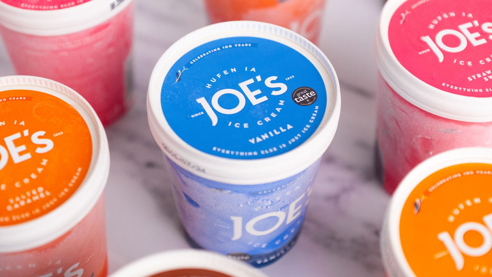 Joe's Ice Cream - Packaging Design - Group - Hero Ice cream shot